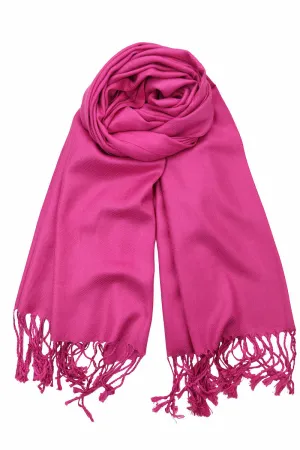Achillea Magenta Pashmina Scarf