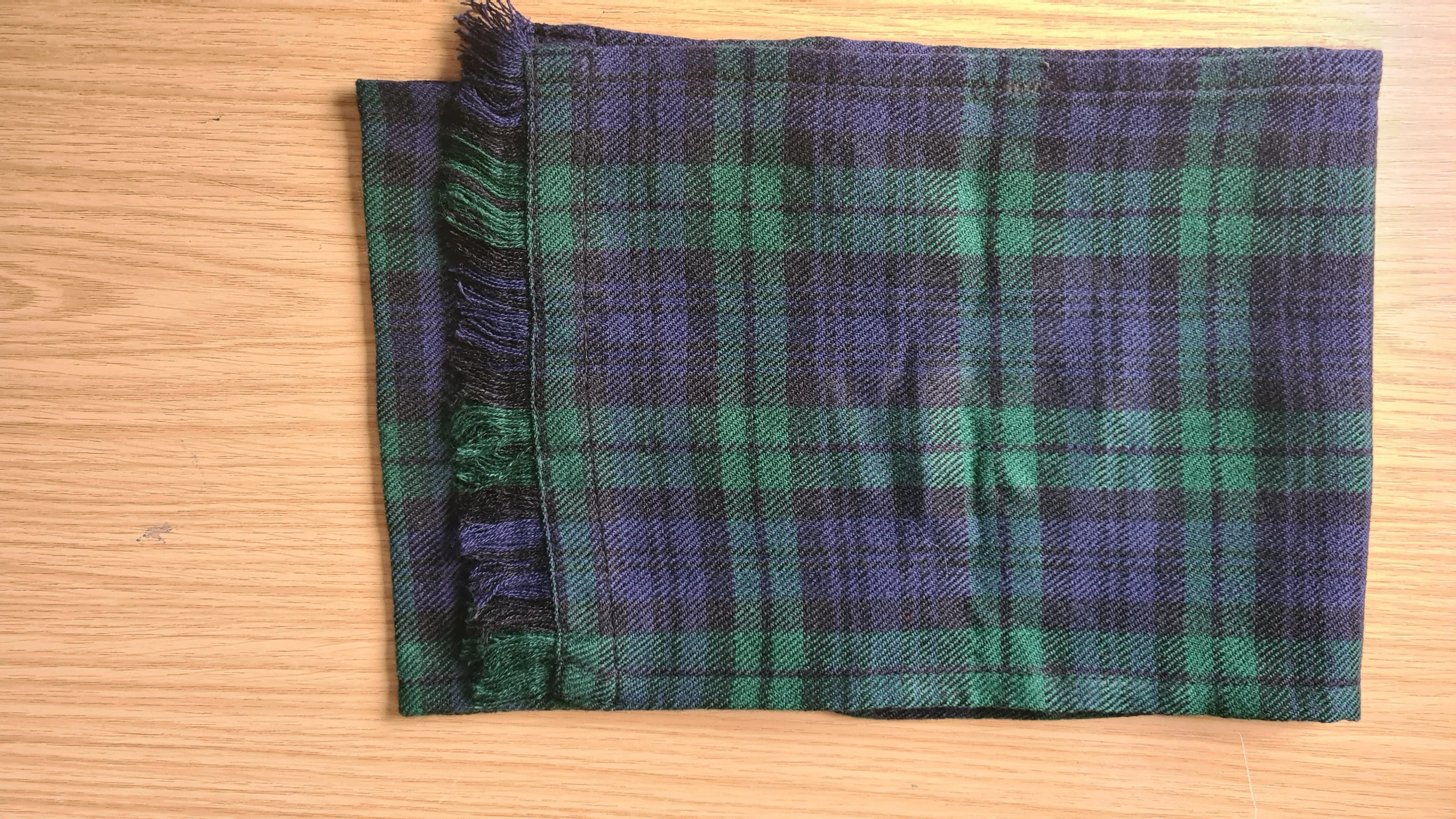 Acrylic Wool Tartan Scarf for Men & Women Shawls and Wraps