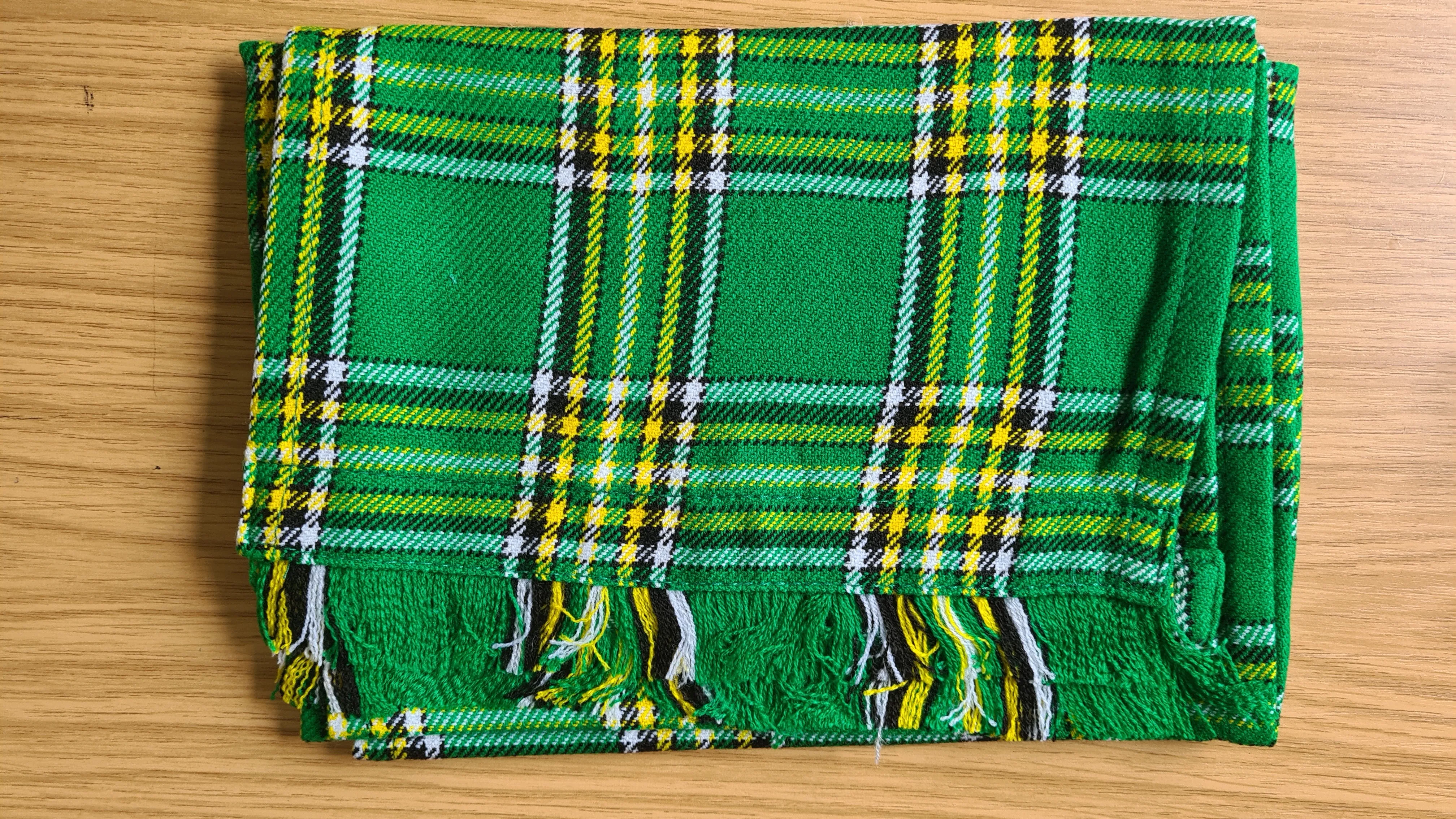 Acrylic Wool Tartan Scarf for Men & Women Shawls and Wraps