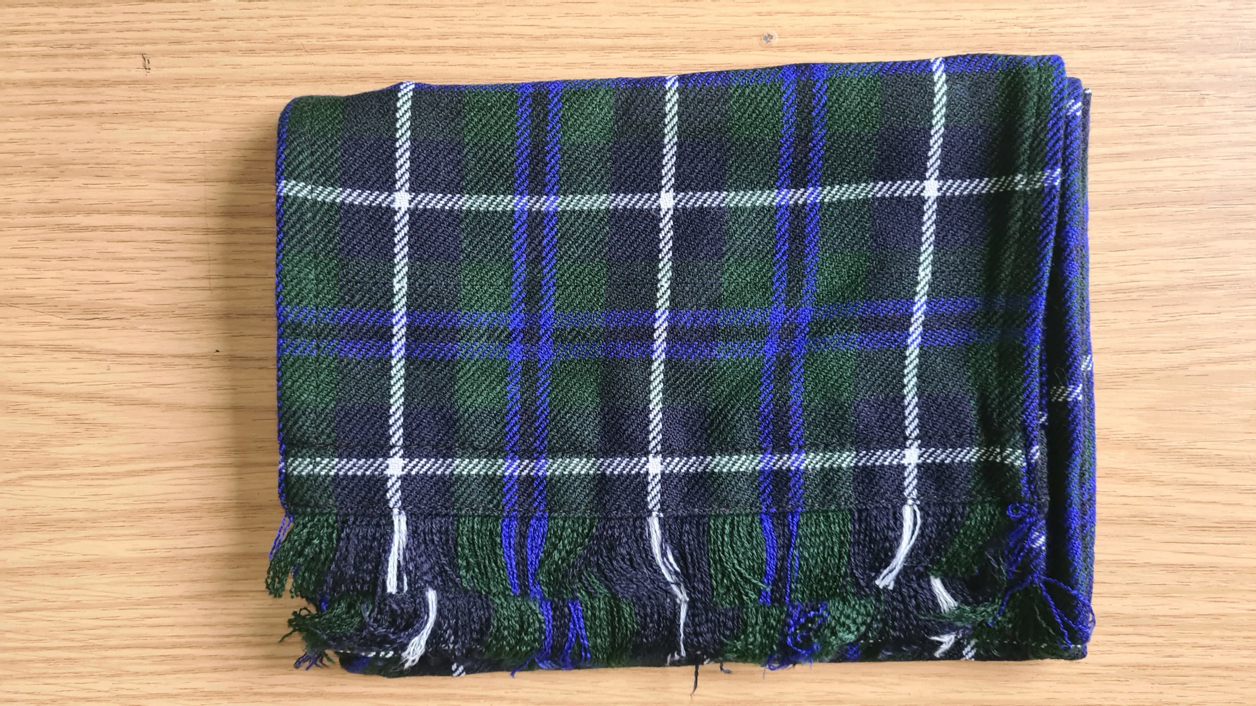 Acrylic Wool Tartan Scarf for Men & Women Shawls and Wraps