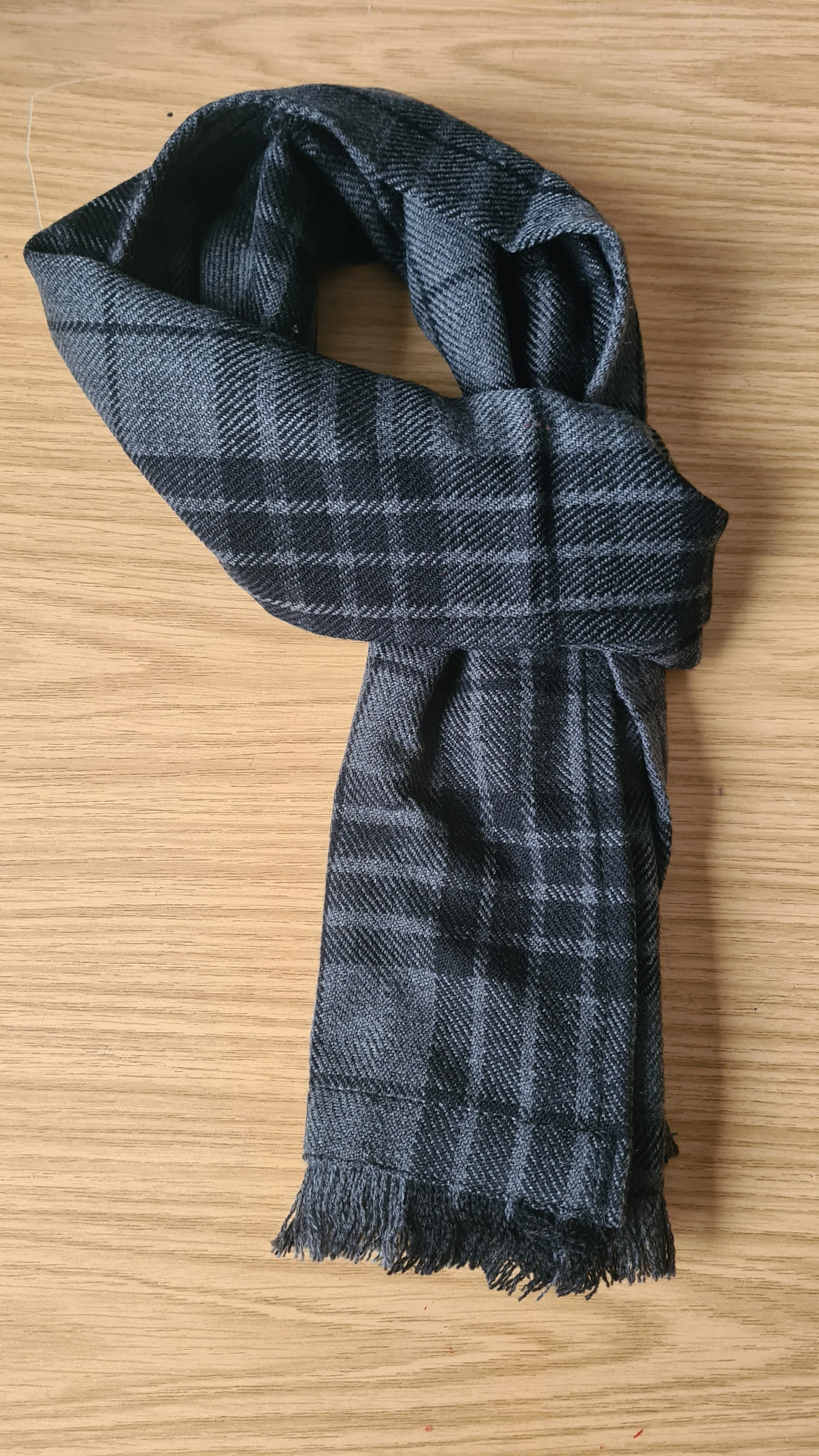 Acrylic Wool Tartan Scarf for Men & Women Shawls and Wraps