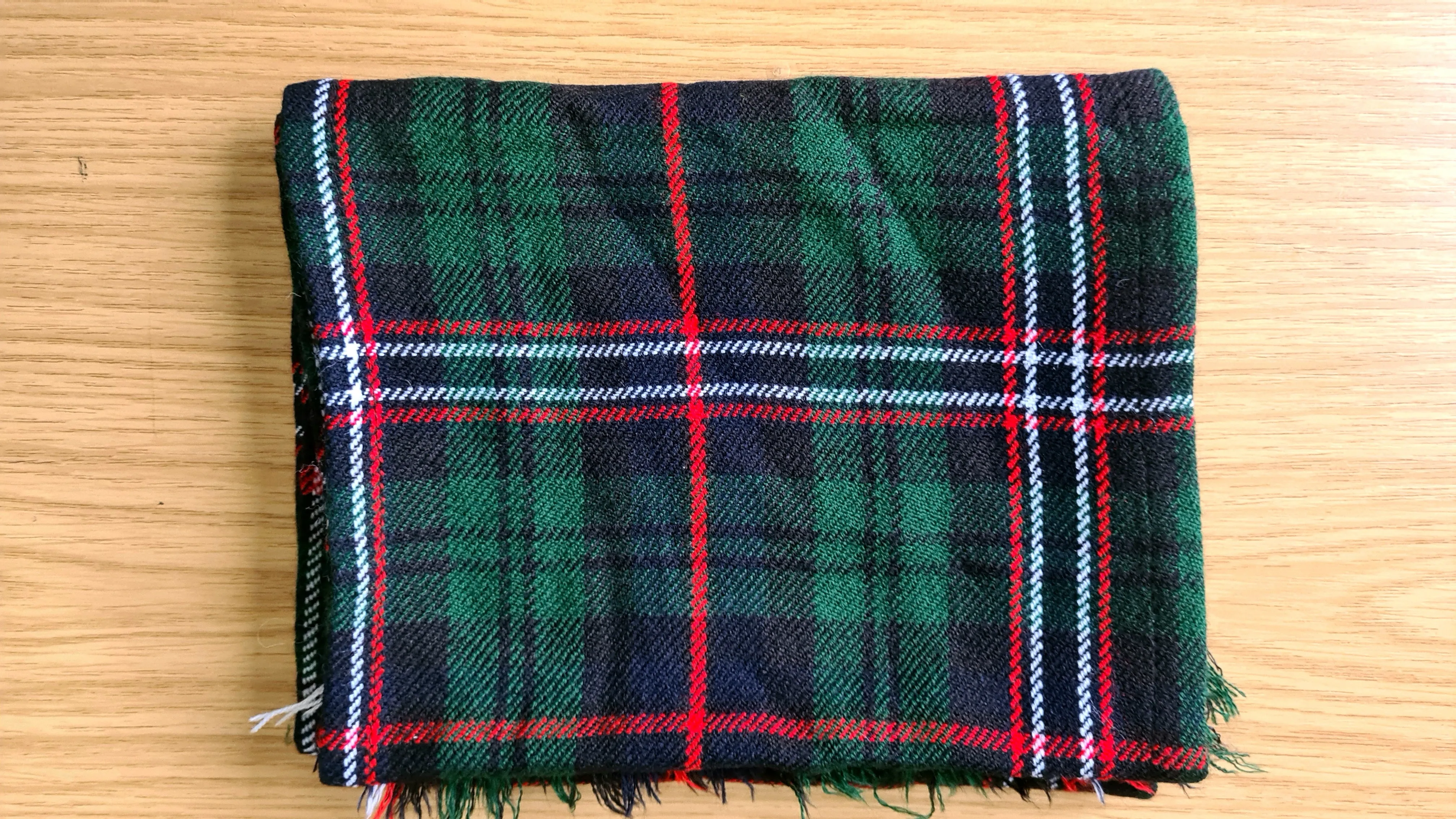 Acrylic Wool Tartan Scarf for Men & Women Shawls and Wraps