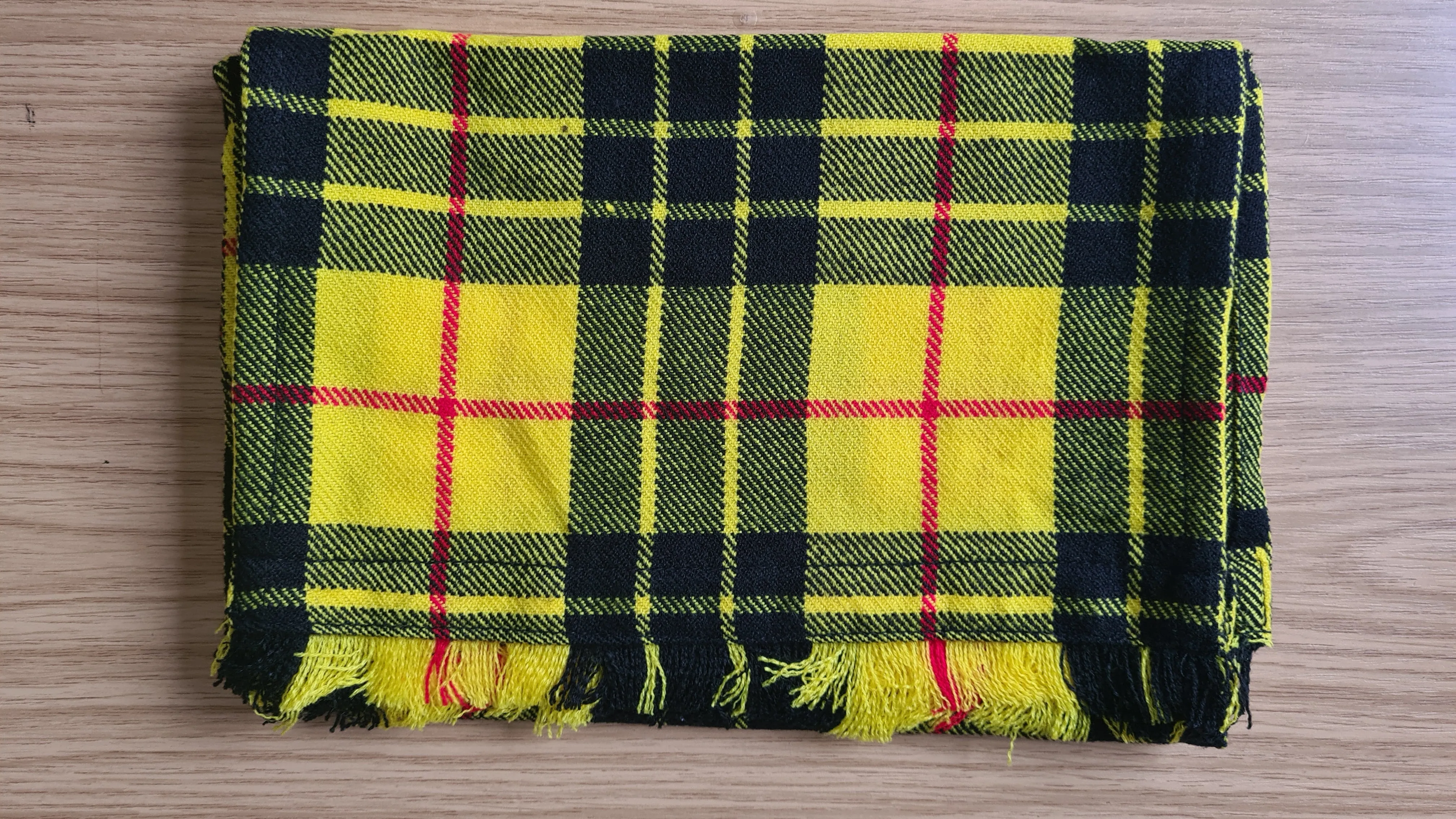 Acrylic Wool Tartan Scarf for Men & Women Shawls and Wraps
