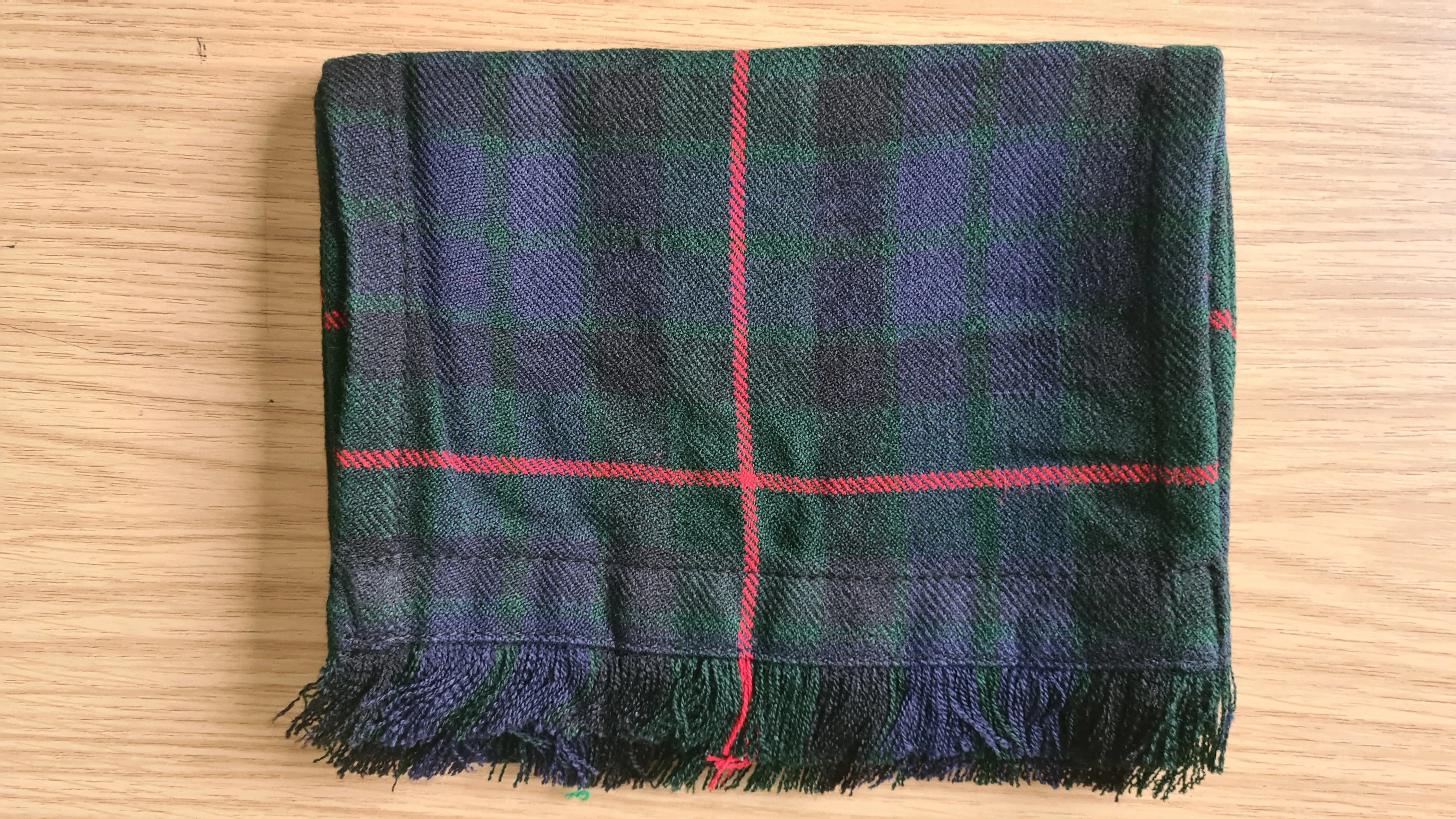 Acrylic Wool Tartan Scarf for Men & Women Shawls and Wraps