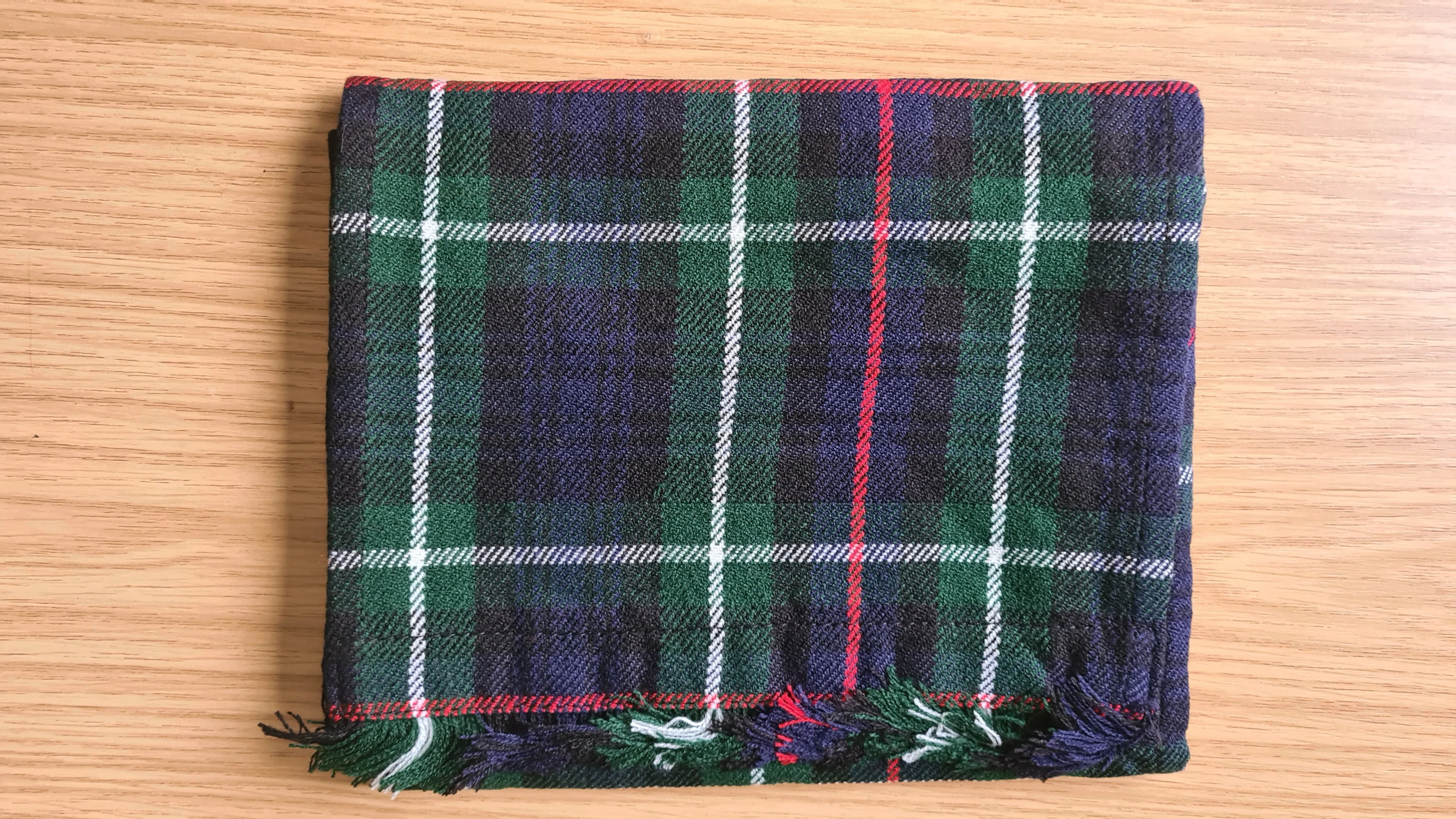 Acrylic Wool Tartan Scarf for Men & Women Shawls and Wraps