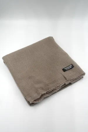 Adobe Brown Pure Pashmina Shawls for Women