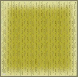 Armine Pisces Abstract Silk Scarf #53