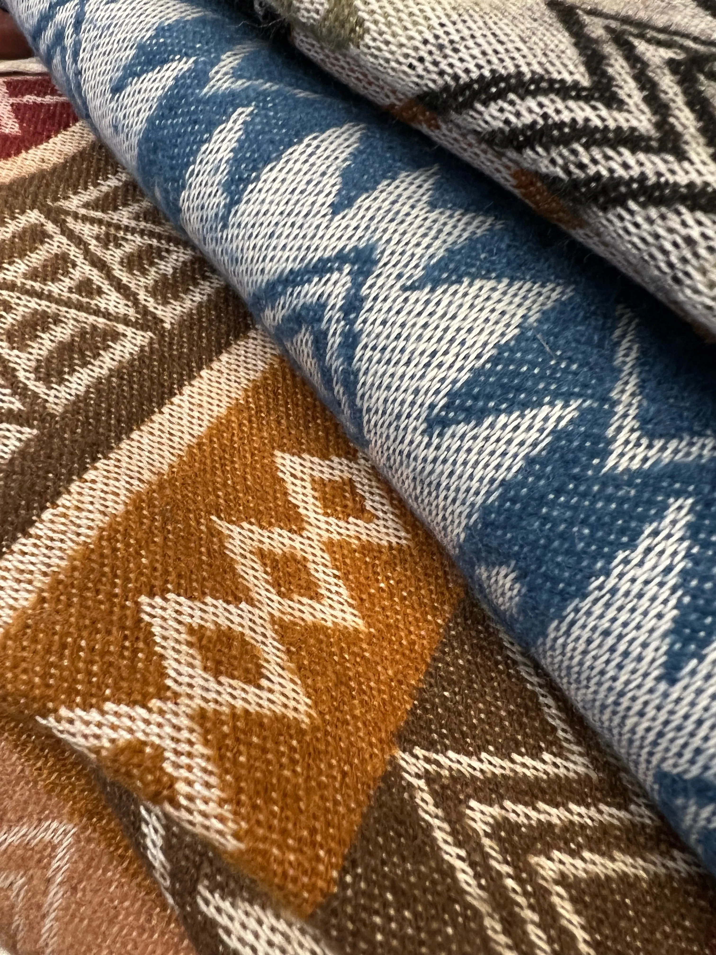 Aztec Winter Shawl