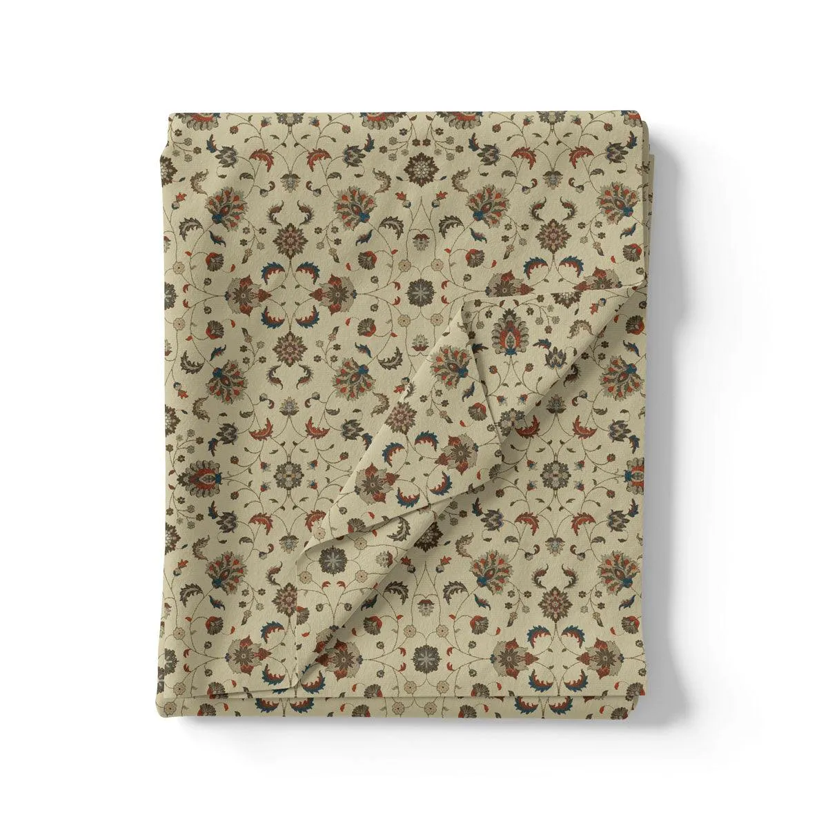 Beach Dune Jecobean Pashmina Printed Fabric