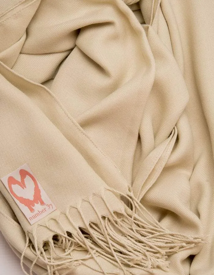 Beige Pashmina | SECONDS