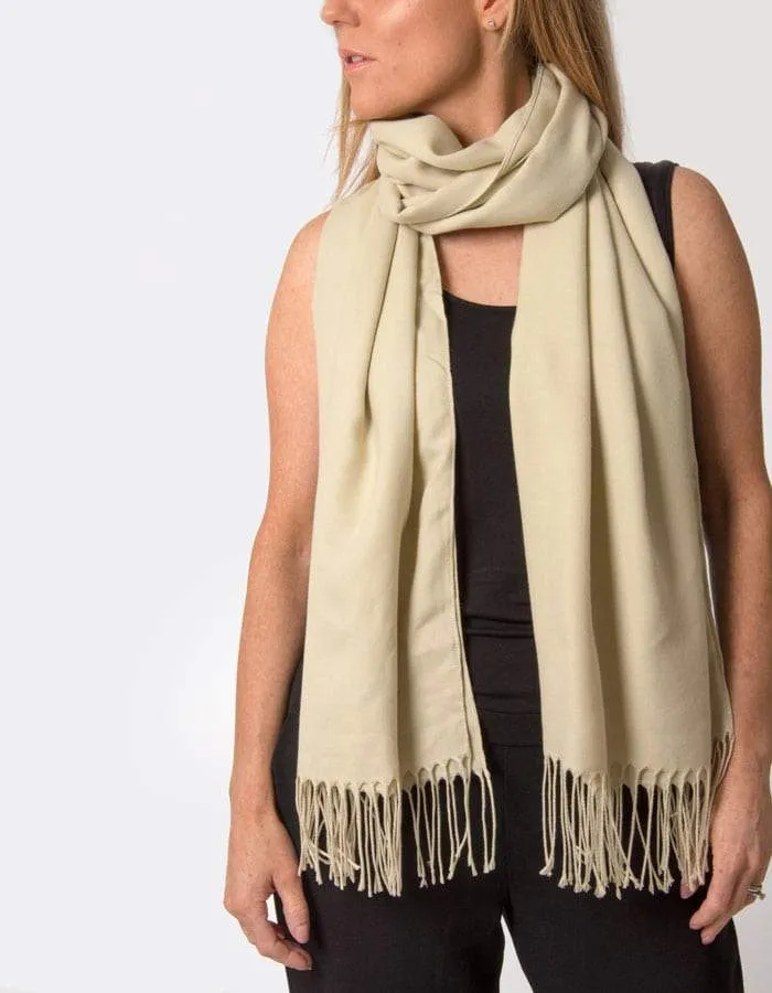 Beige Pashmina | SECONDS
