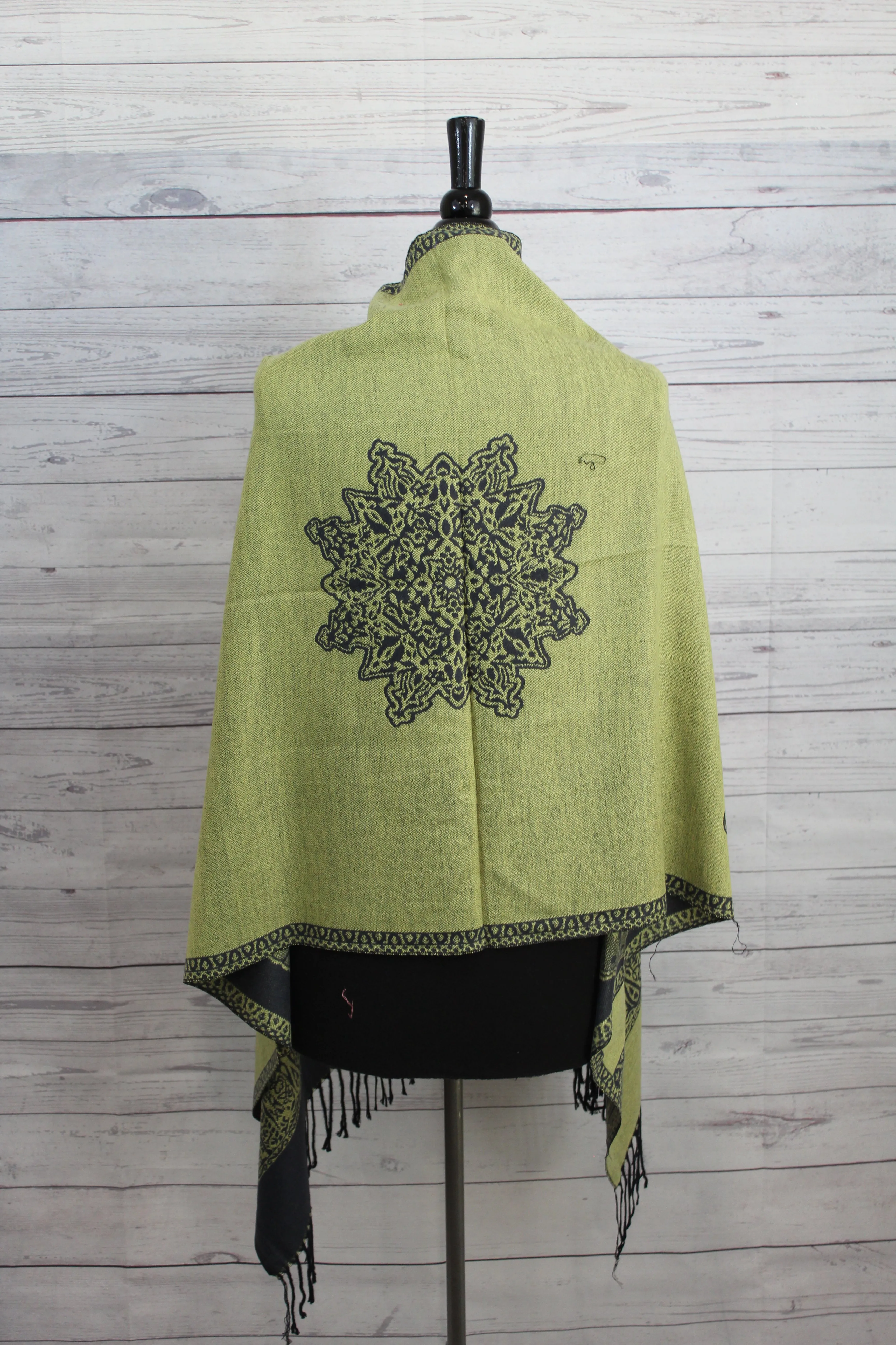 Butterfly Heavy Reversible Pashmina