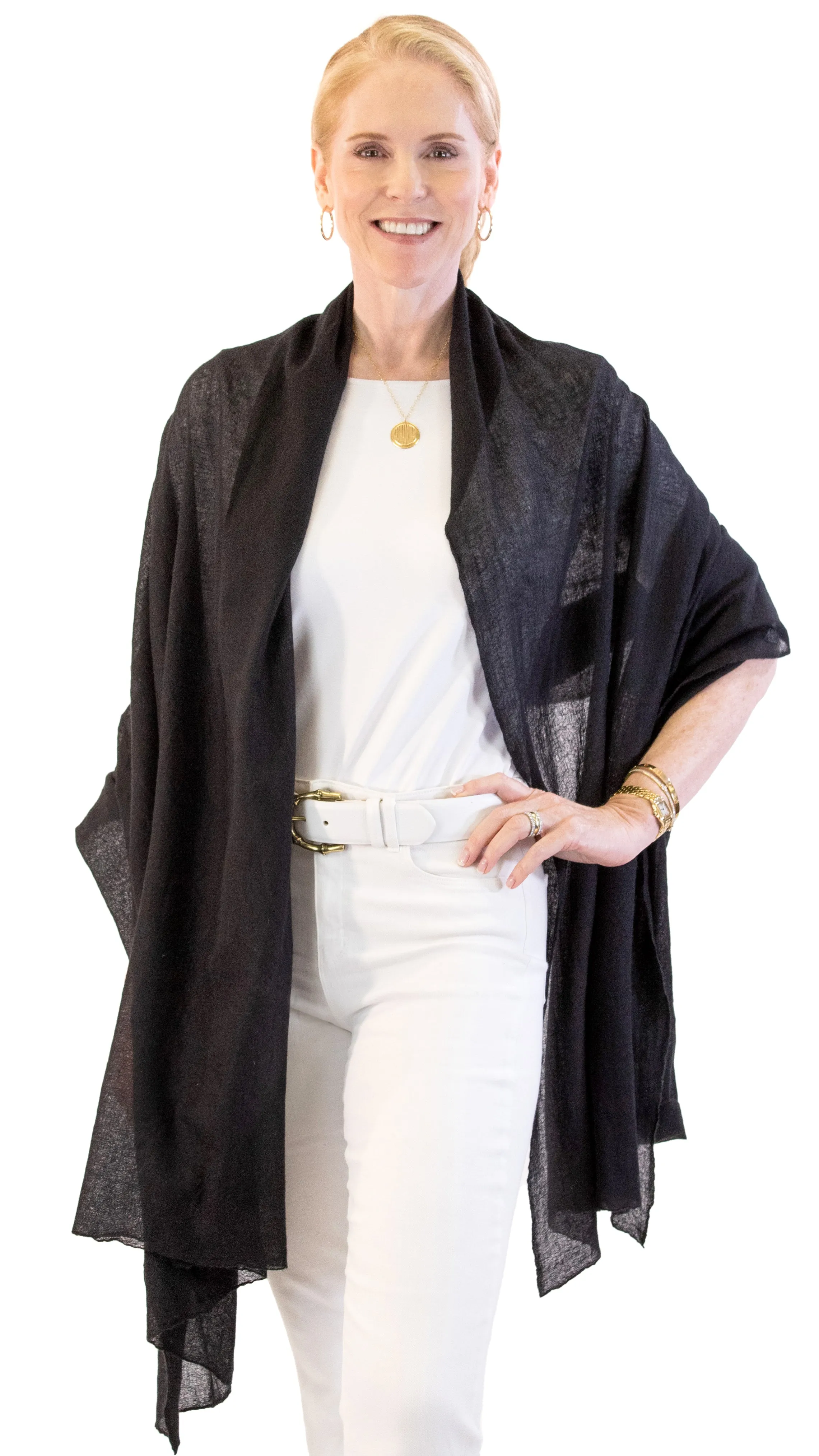 Cashmere Wrap - Black