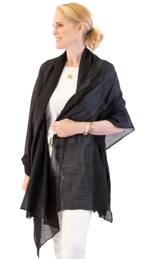 Cashmere Wrap - Black