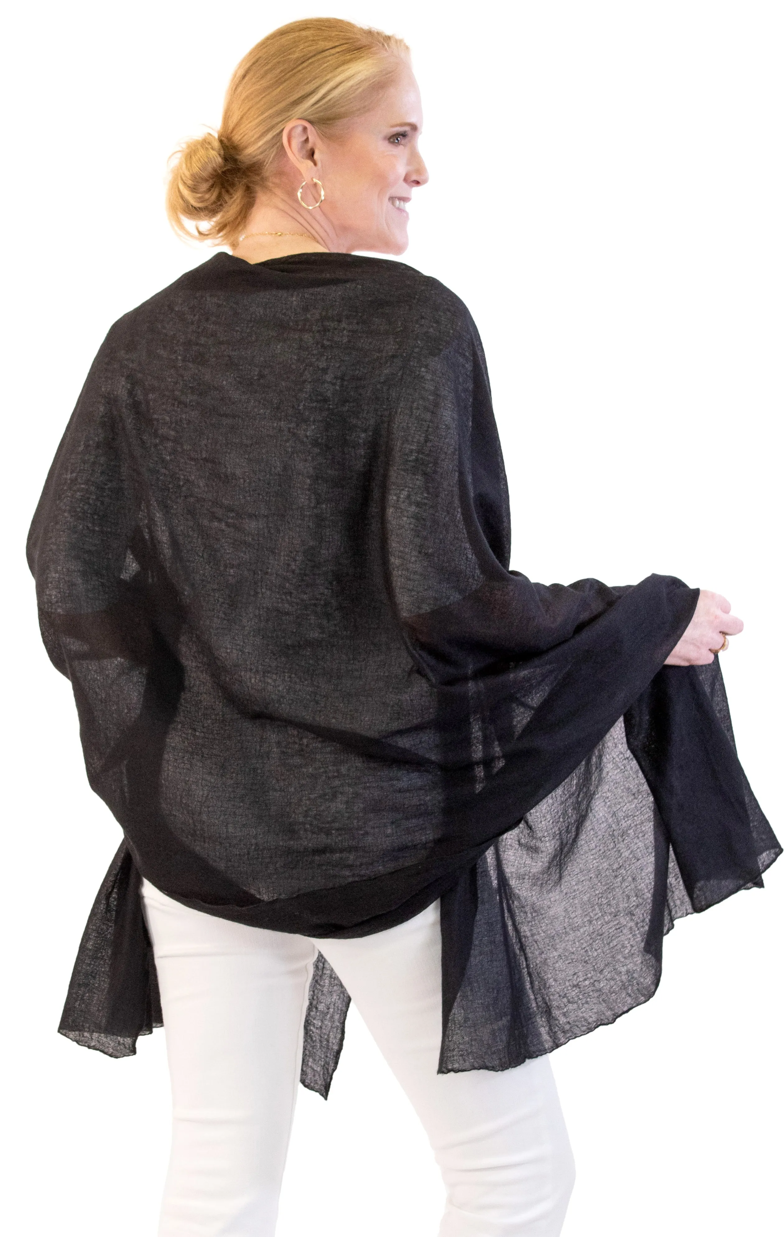 Cashmere Wrap - Black
