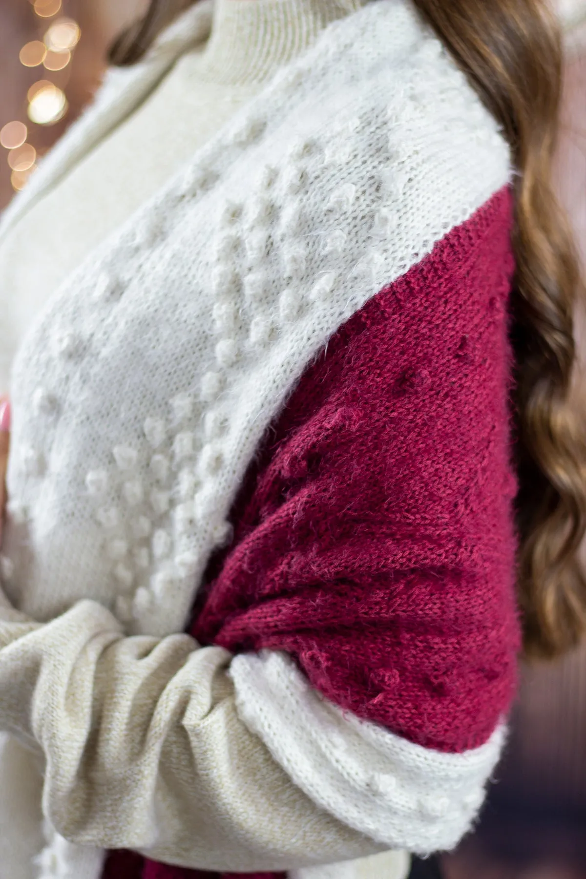 Cinnamon Swirl Stole - Knit