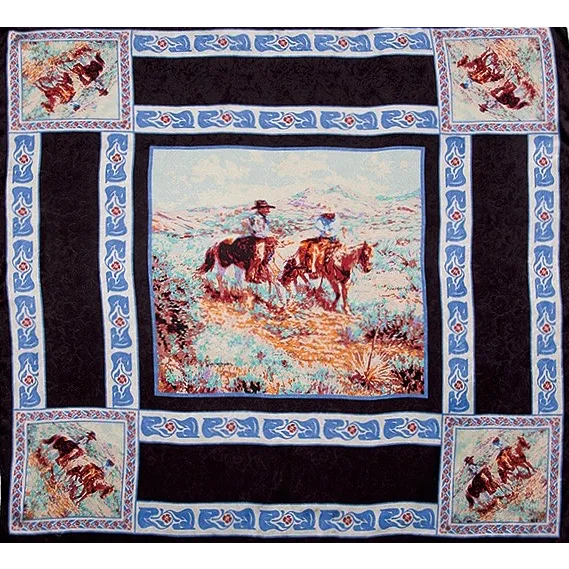 Compadres Silk Scarf