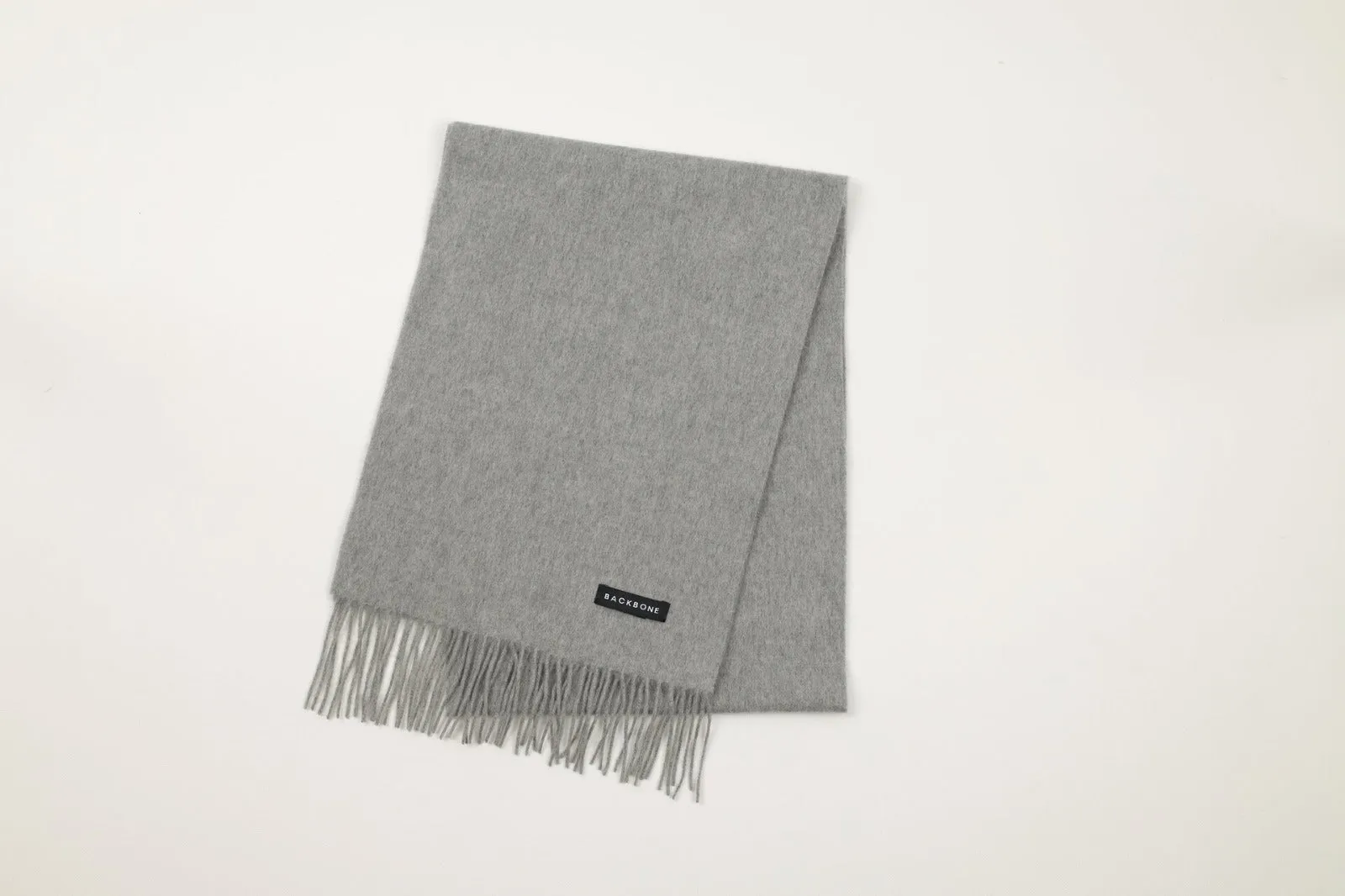 Dark Grey Cashmere Scarf