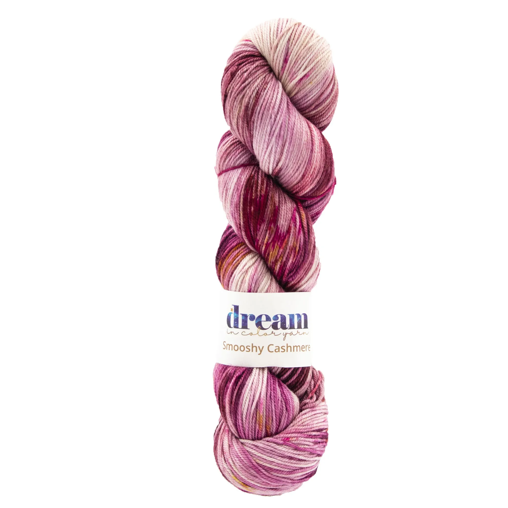 Dream in Color Smooshy Cashmere Yarn - Eaten the Plums