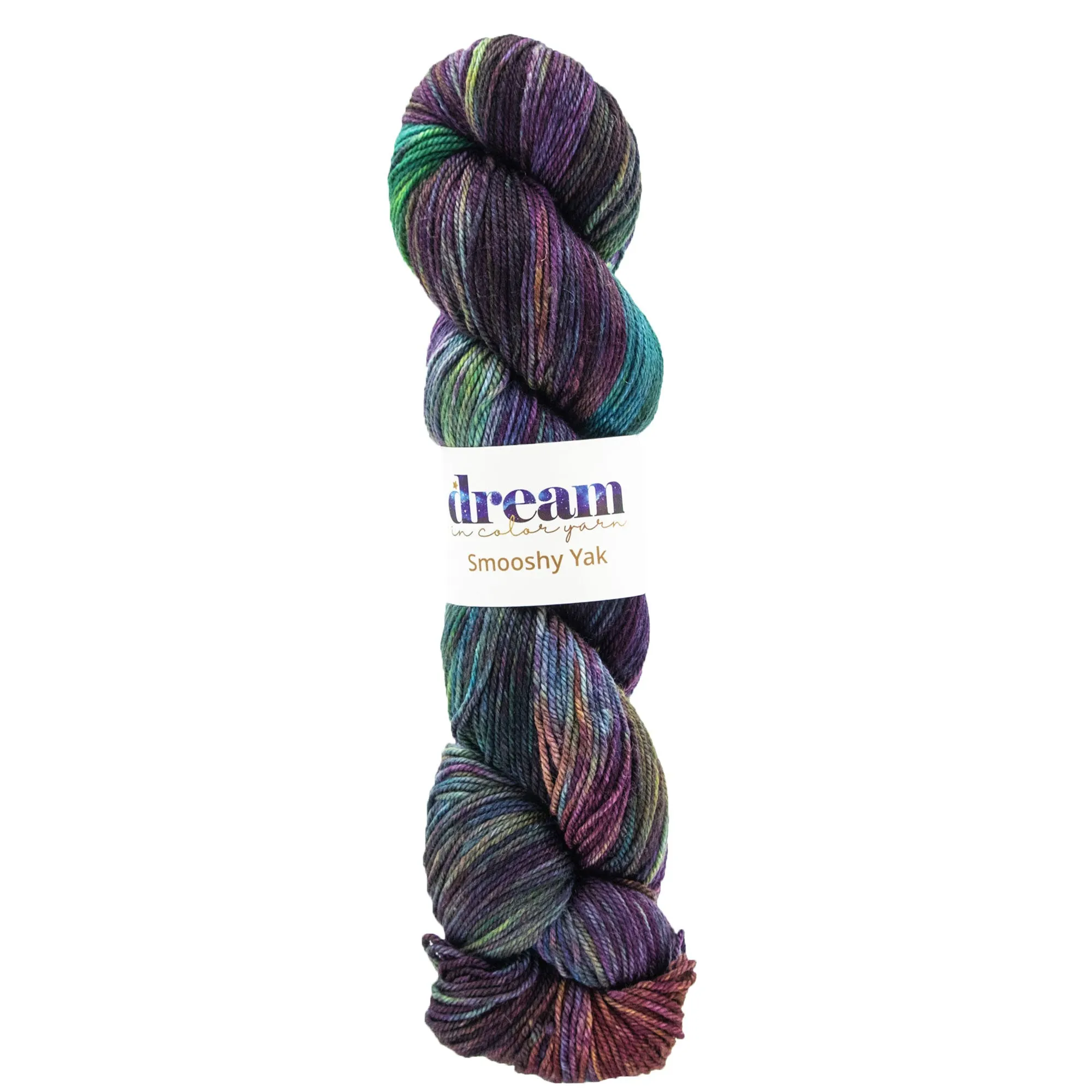Dream in Color Smooshy Yak Yarn - Secret Garden