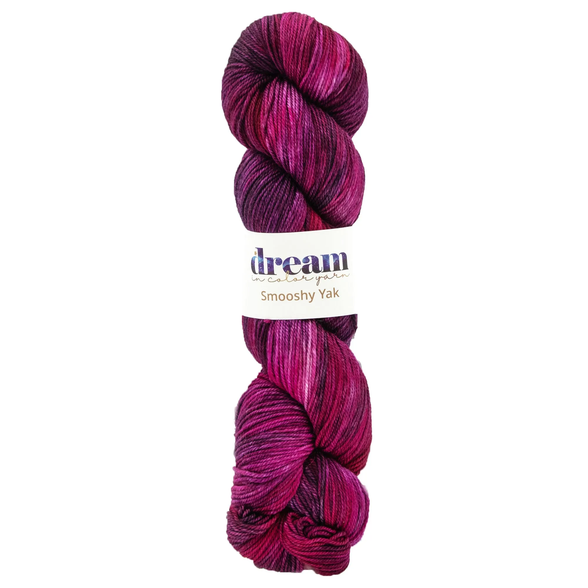 Dream in Color Smooshy Yak Yarn - Wineberry
