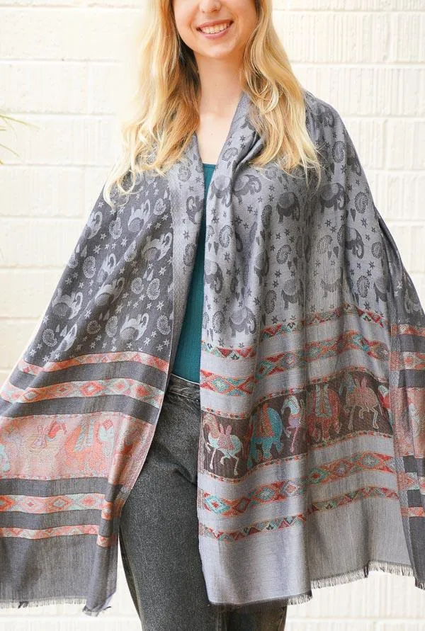 Georgia 100% Modal Shawls