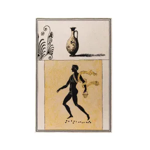 Greek Painting Cashmere Blankets by Saved NY
