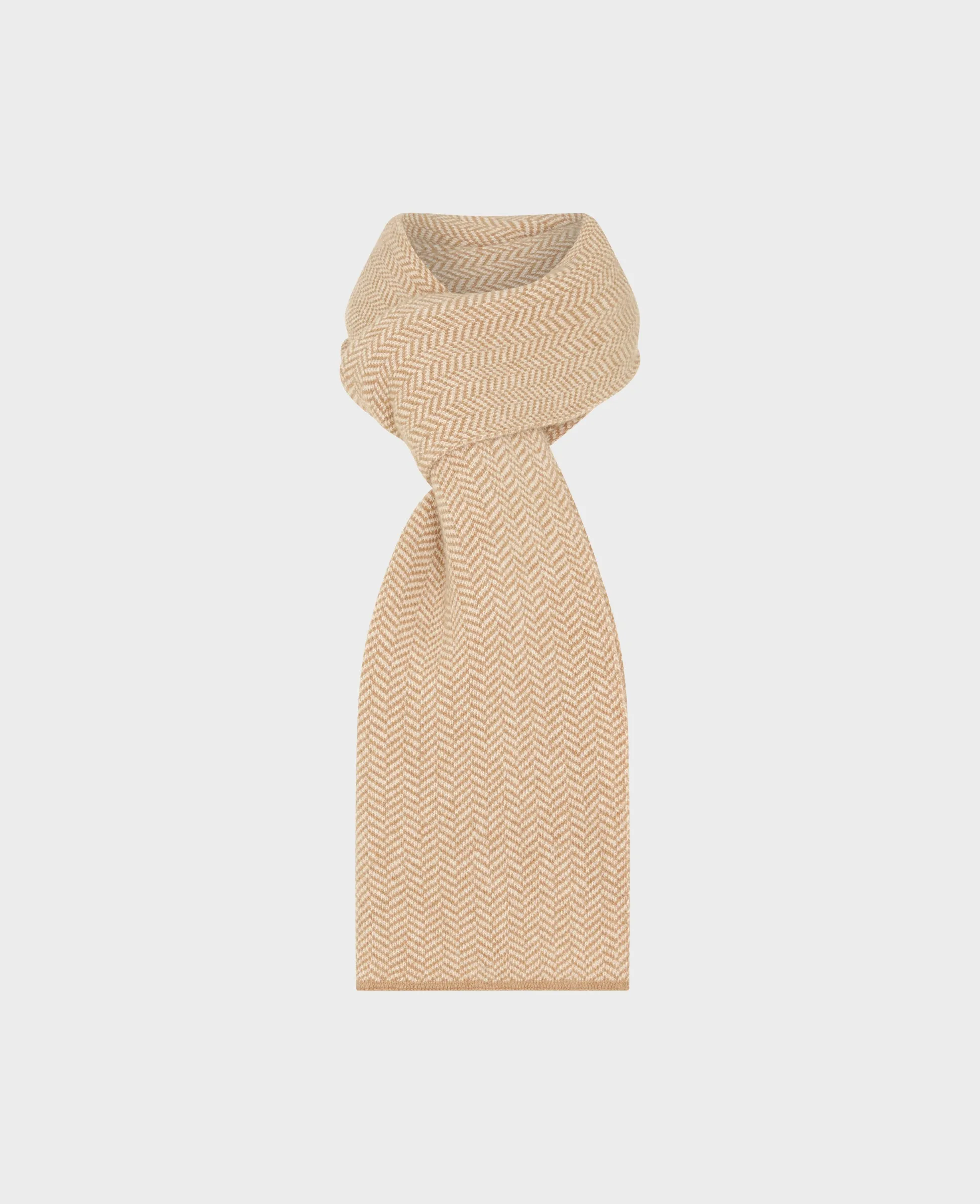 Herringbone Lambswool Scarf