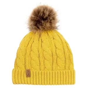 Kids’ Cable Knit Beanie | Mustard | Jan & Jul