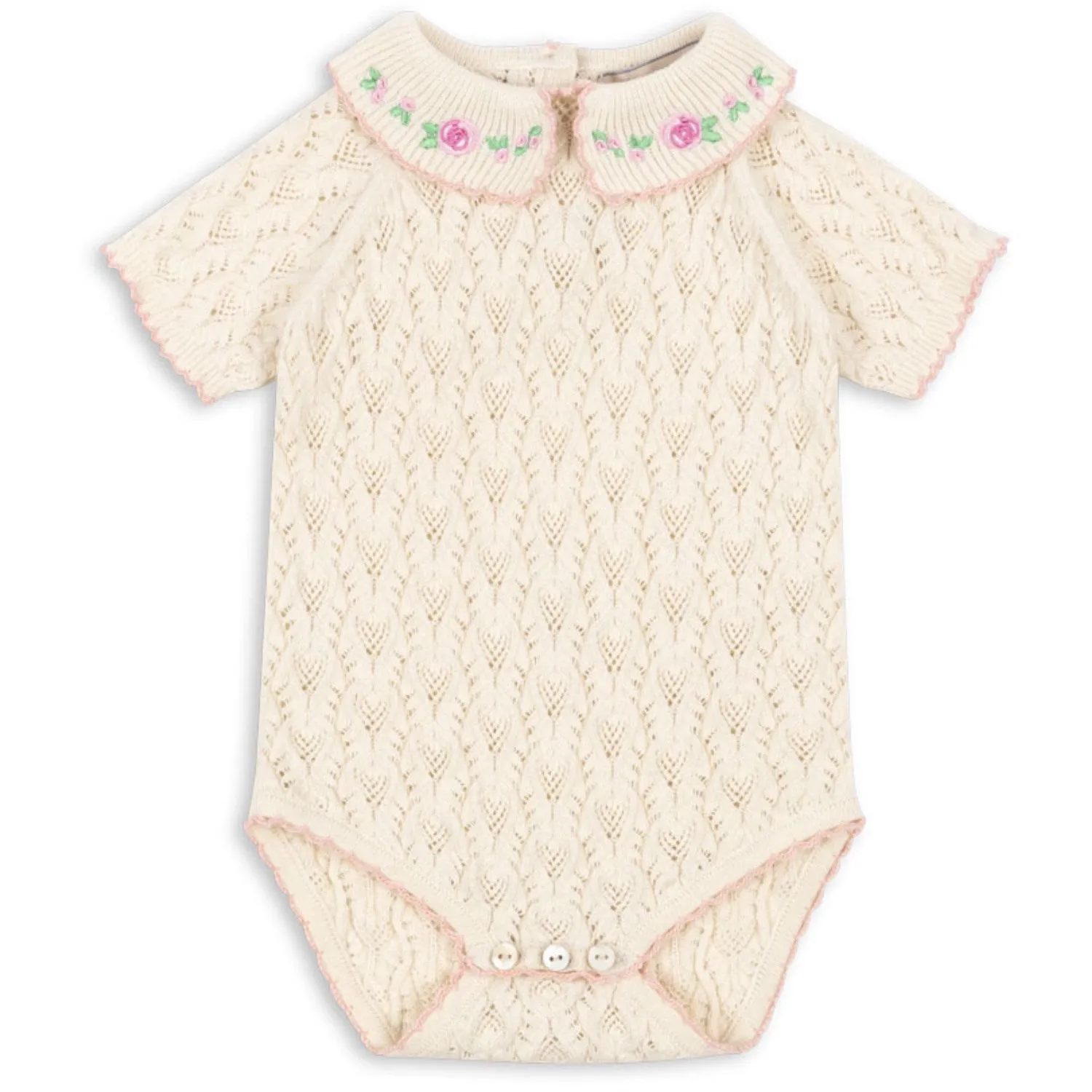 Konges Sløjd Cream Off White Rosier Romper