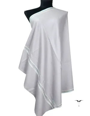 lavender embroidery pashmina shawl 8081