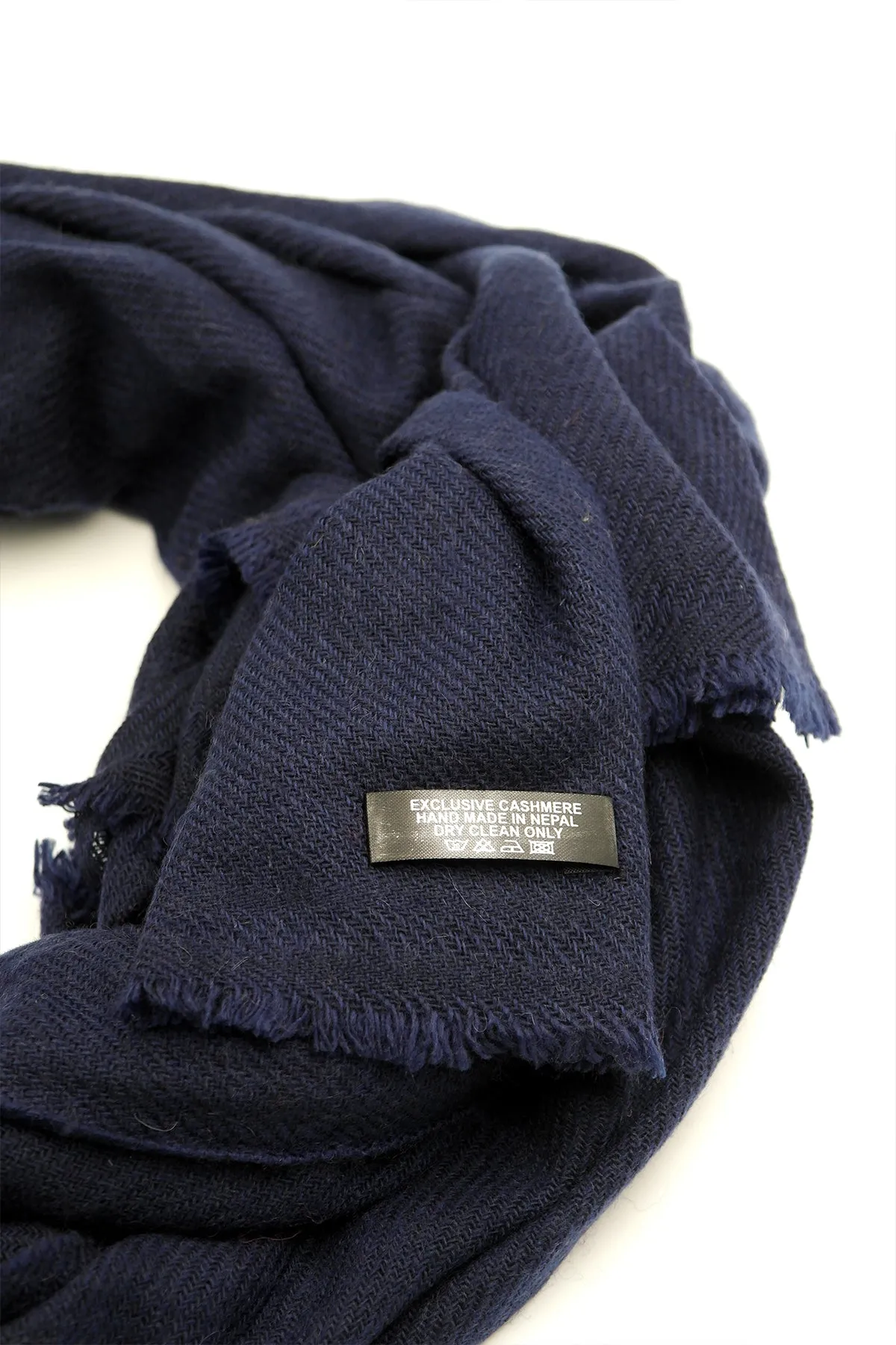 Navy Blue Pure Pashmina Shawl