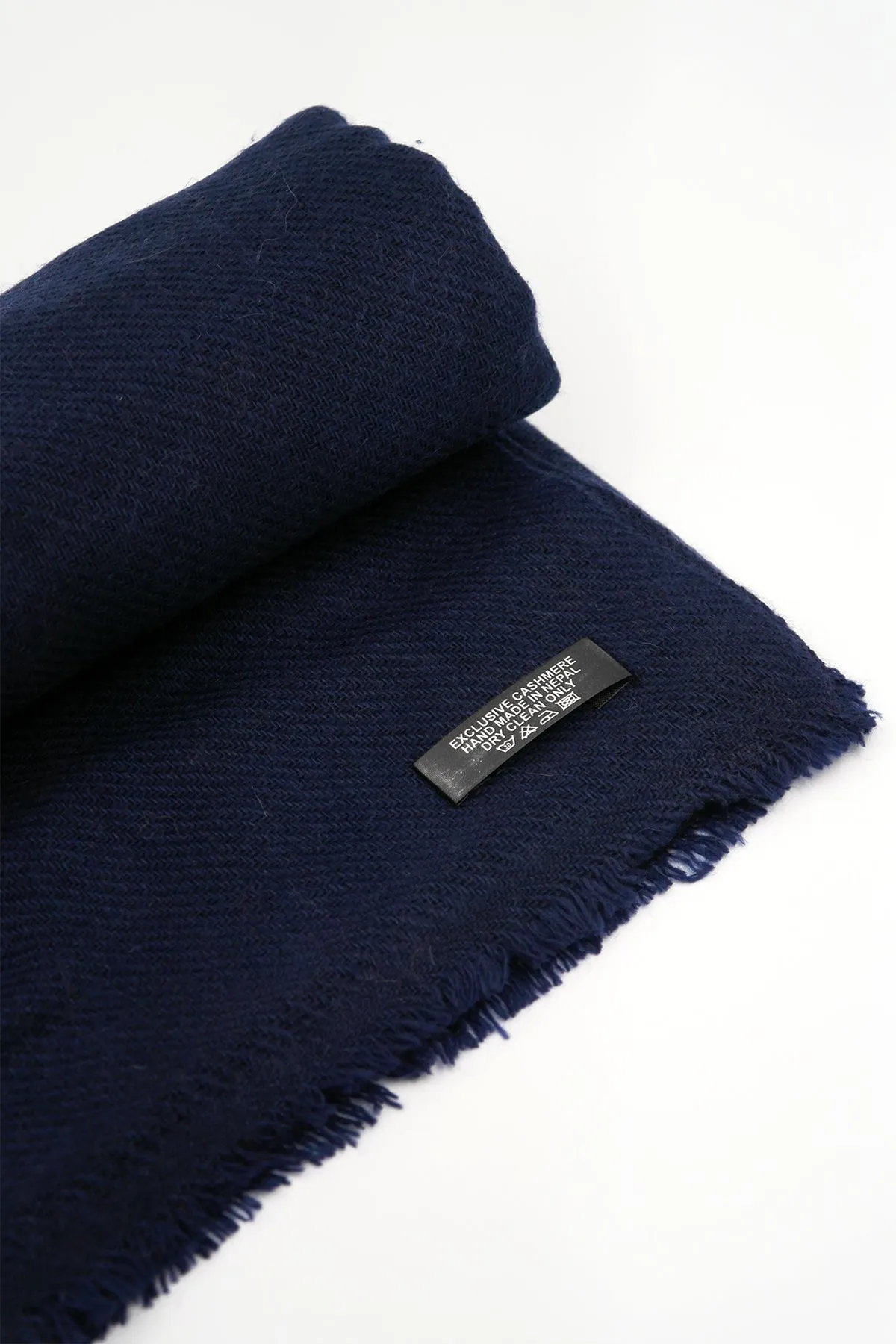 Navy Blue Pure Pashmina Shawl