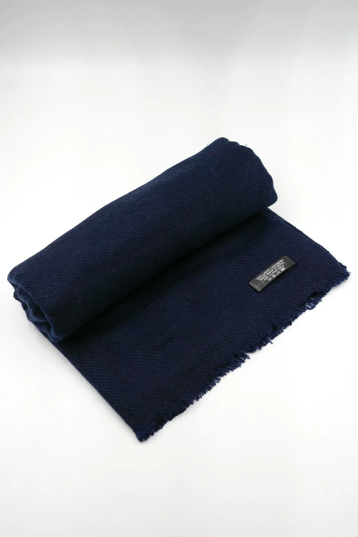 Navy Blue Pure Pashmina Shawl
