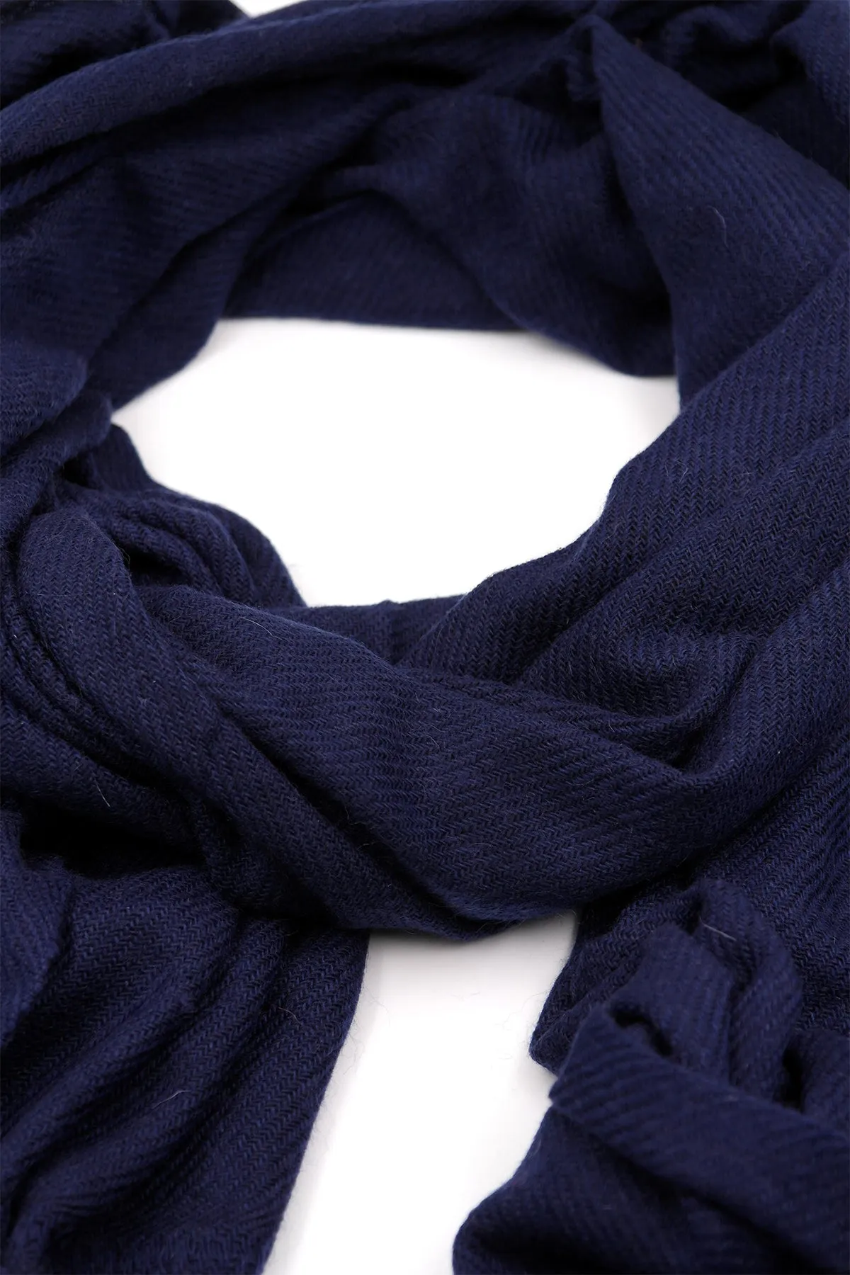 Navy Blue Pure Pashmina Shawl