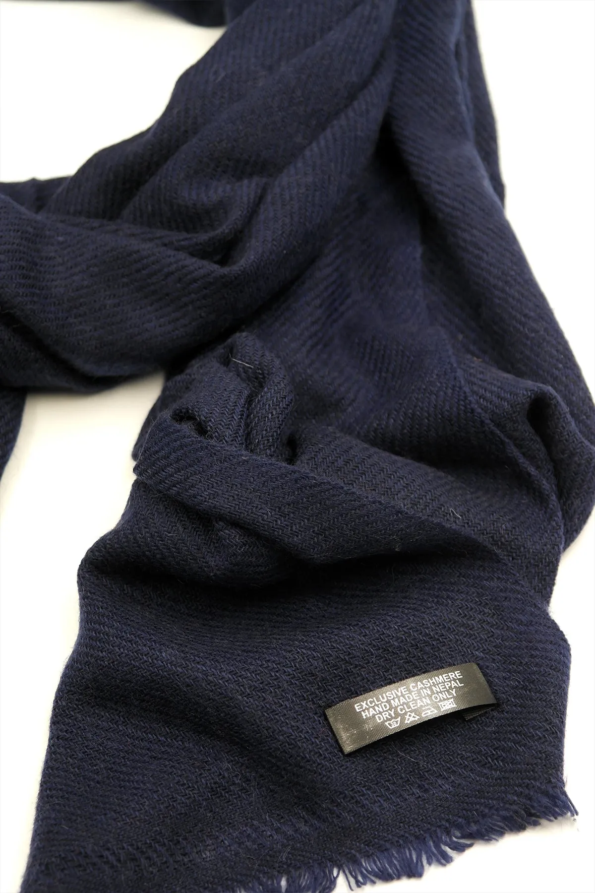 Navy Blue Pure Pashmina Shawl