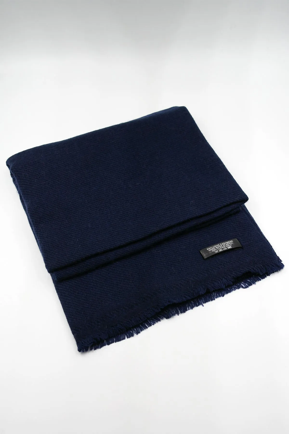 Navy Blue Pure Pashmina Shawl