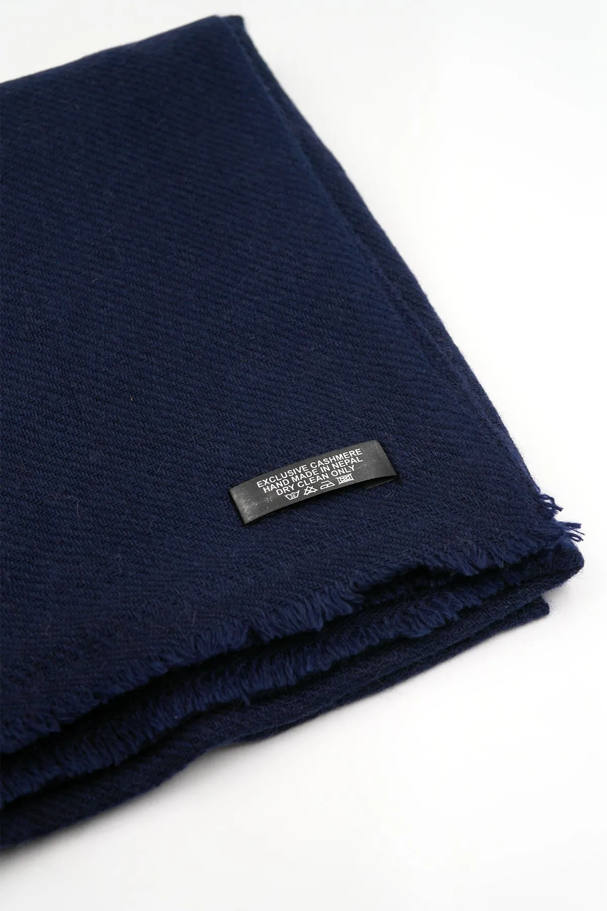 Navy Blue Pure Pashmina Shawl