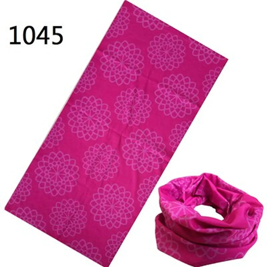 New Pattern Hijab Bandana Scarf With Seamless Neck Tubular Shape Standard Tube Face Mask Bicycle Head Ski Headwear