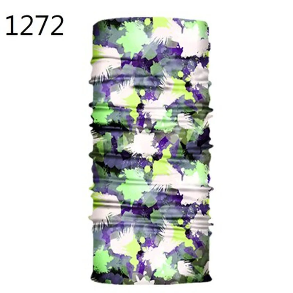 New Pattern Hijab Bandana Scarf With Seamless Neck Tubular Shape Standard Tube Face Mask Bicycle Head Ski Headwear