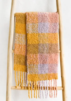 Pastel Teddy Wool Scarf
