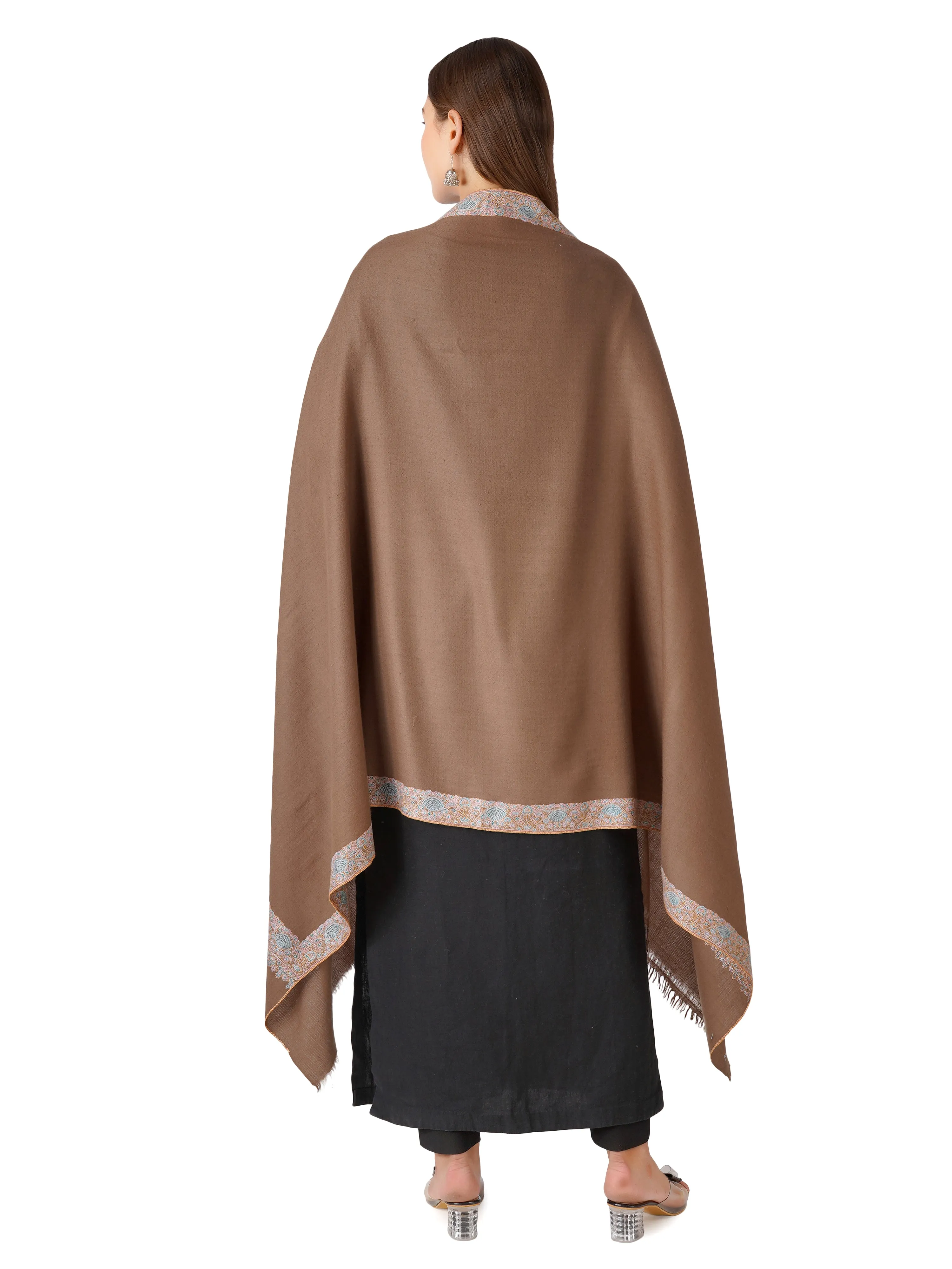 Pure Pashmina Shawl – Timeless Elegance and Warmth - Natural Toosh
