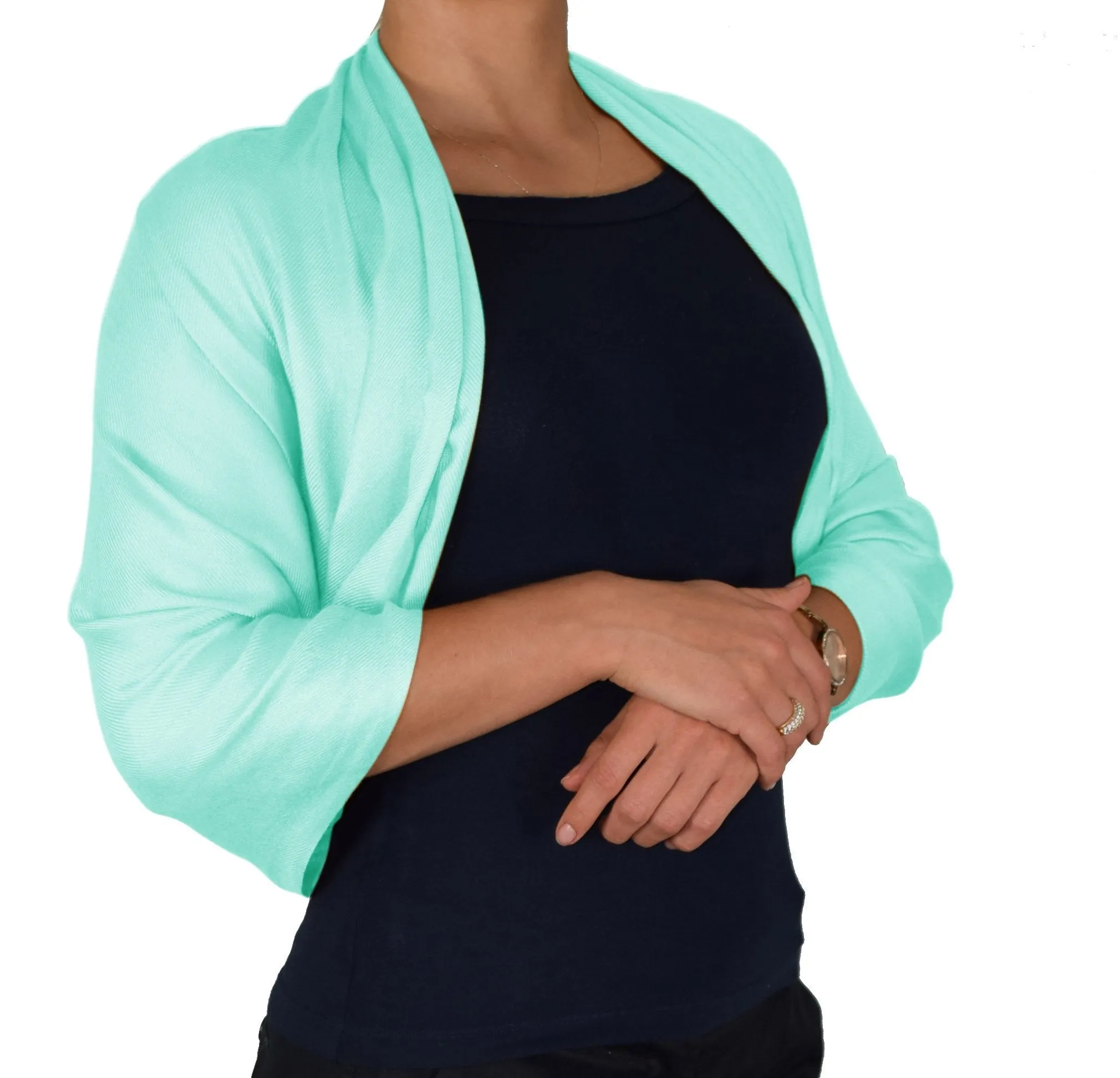 Robbins Egg Pashmina Shawl Wrap Scarf
