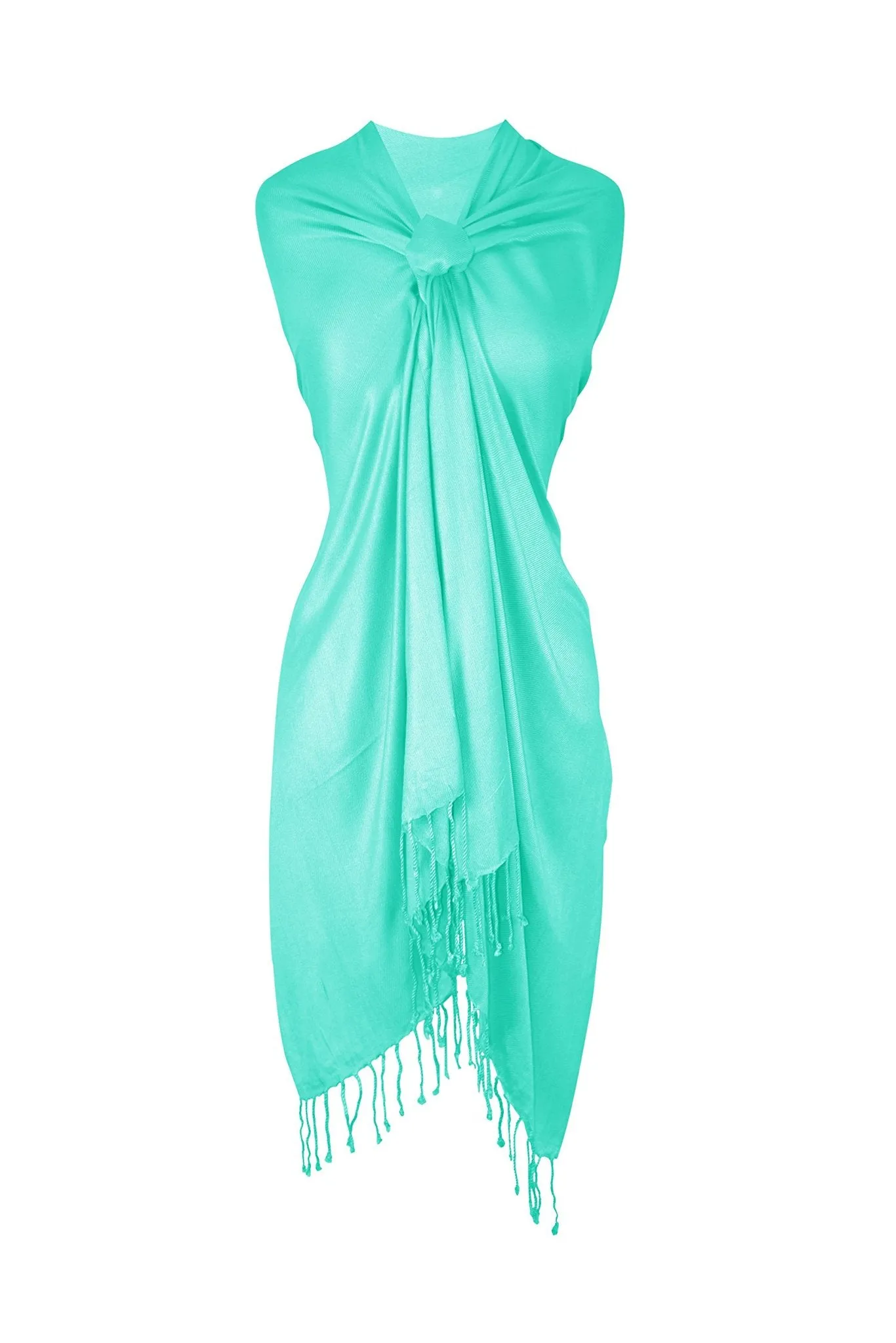 Robbins Egg Pashmina Shawl Wrap Scarf