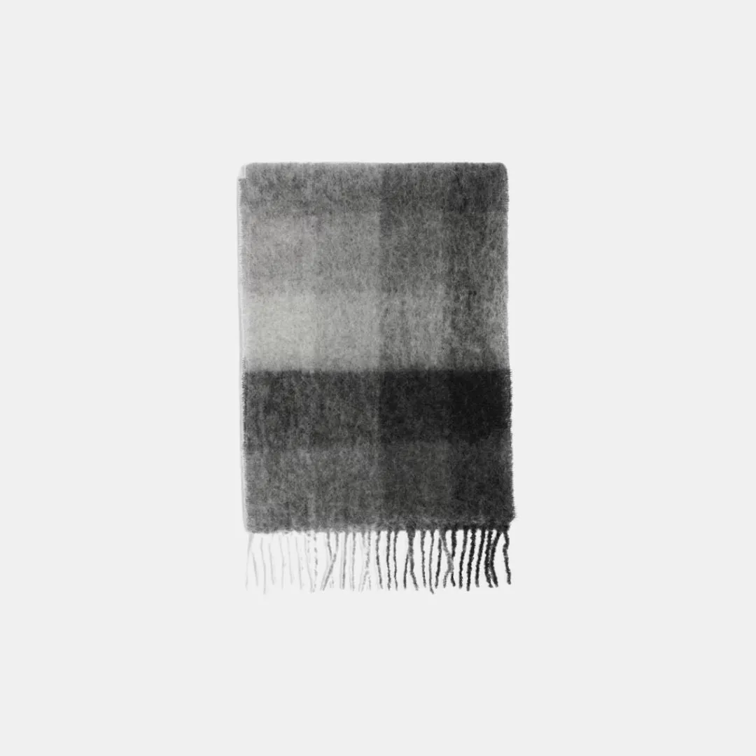 Scarf Two 9016 (Grey Check)