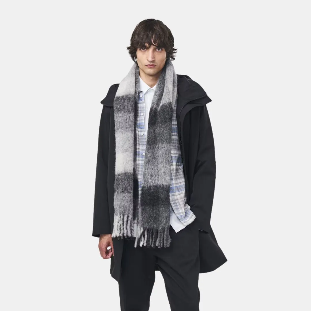 Scarf Two 9016 (Grey Check)
