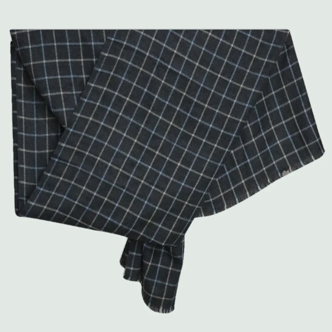 Scottish Checkered Scarf/Muffler | 100% Premium Wool