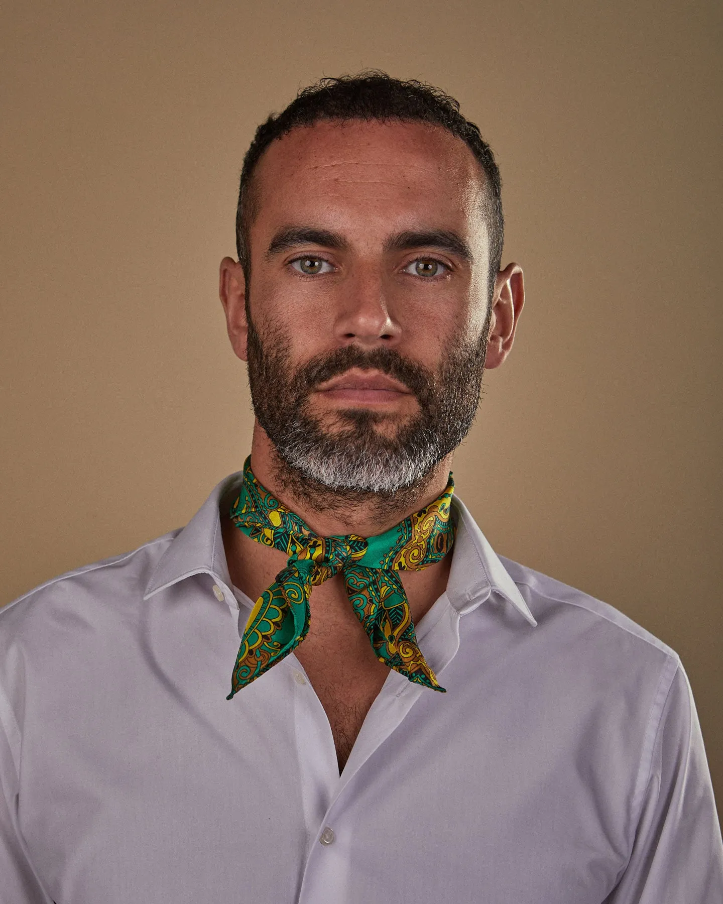 Silk Paisley Neckerchief - The Forks