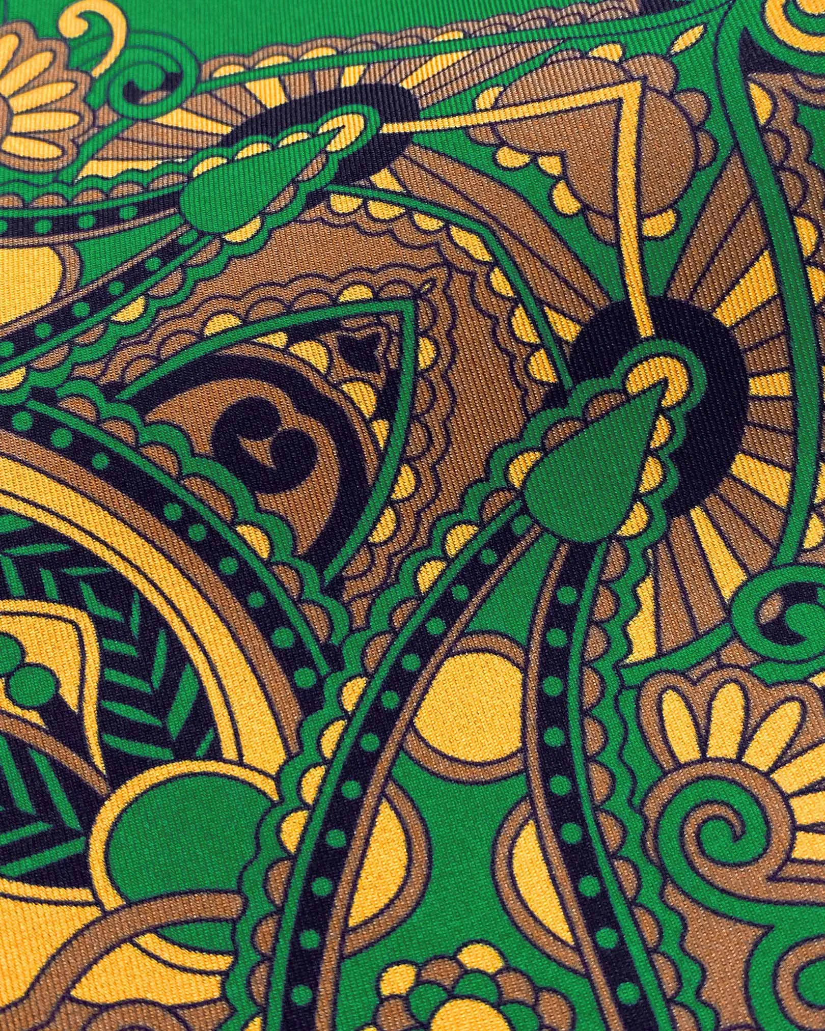 Silk Paisley Neckerchief - The Forks
