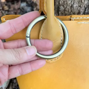 Spring Gate - XL in Antique Brass